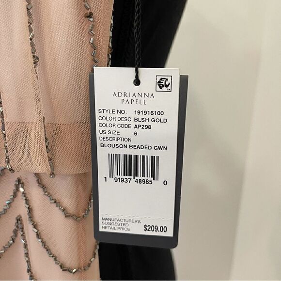 Adrianna Papell
Beaded Blouson Gown - Picture 6 of 7